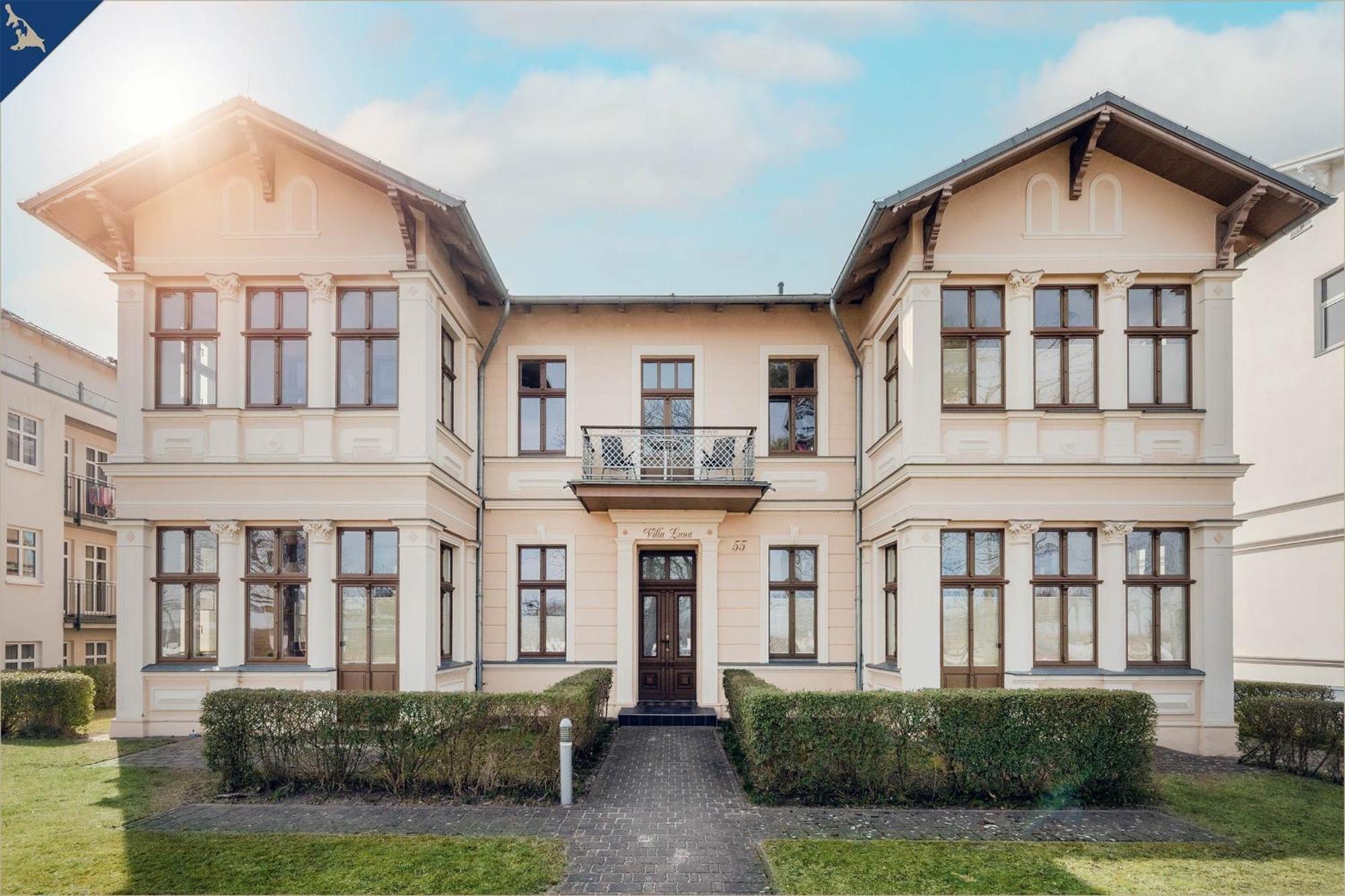 Villa Luna Ferienwohnung Achterdeck Heringsdorf  Eksteriør bilde